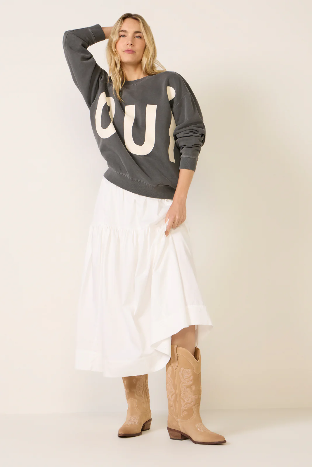 Grand Oui Oversized Sweatshirt - Image 6