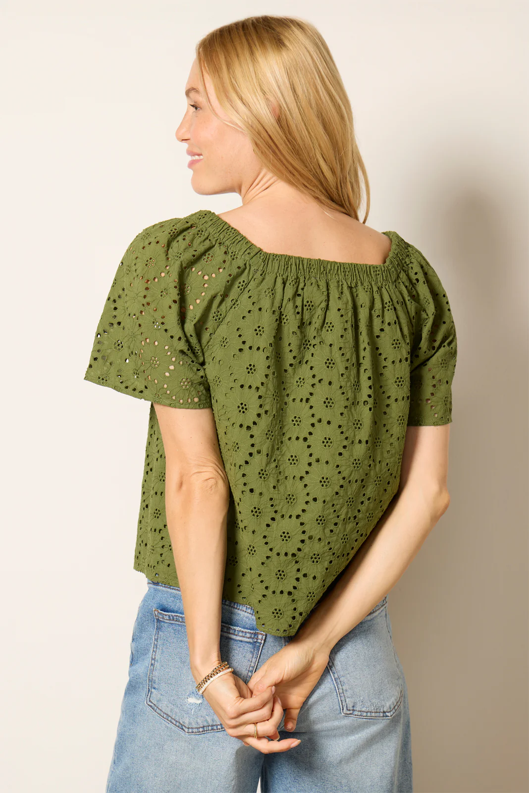 Hadley Eyelet Top - Image 4