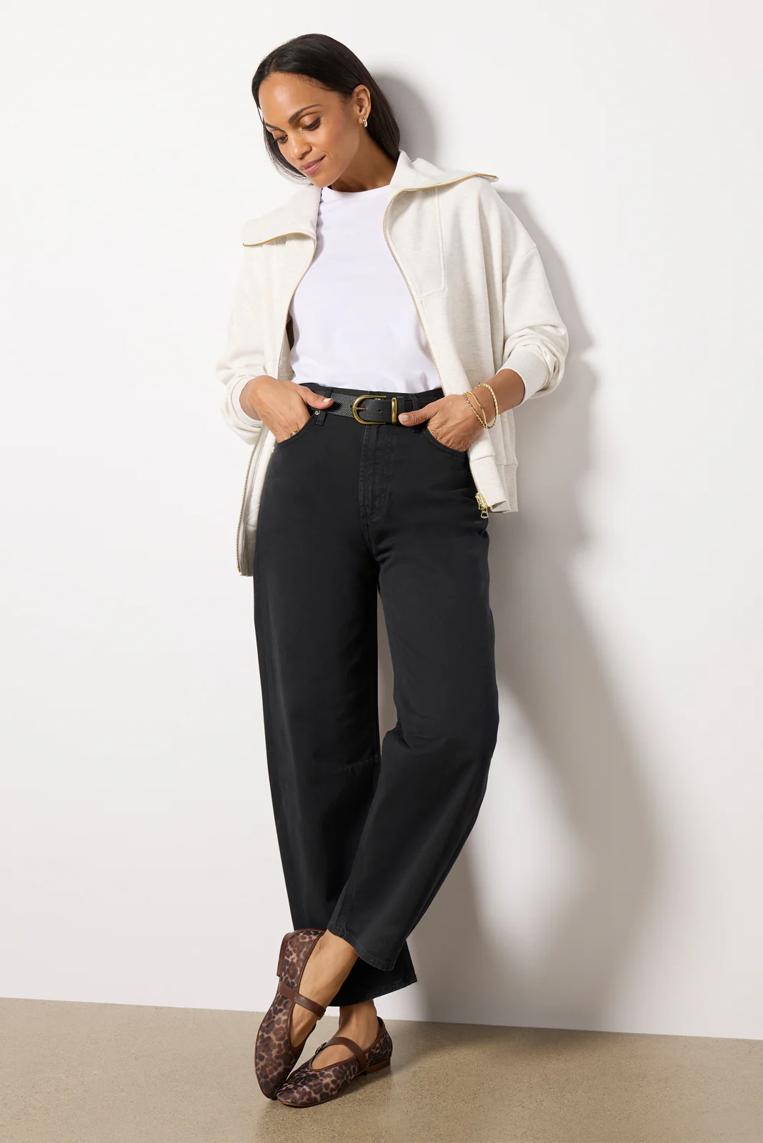Halley Zip Through Sweat - Image 2