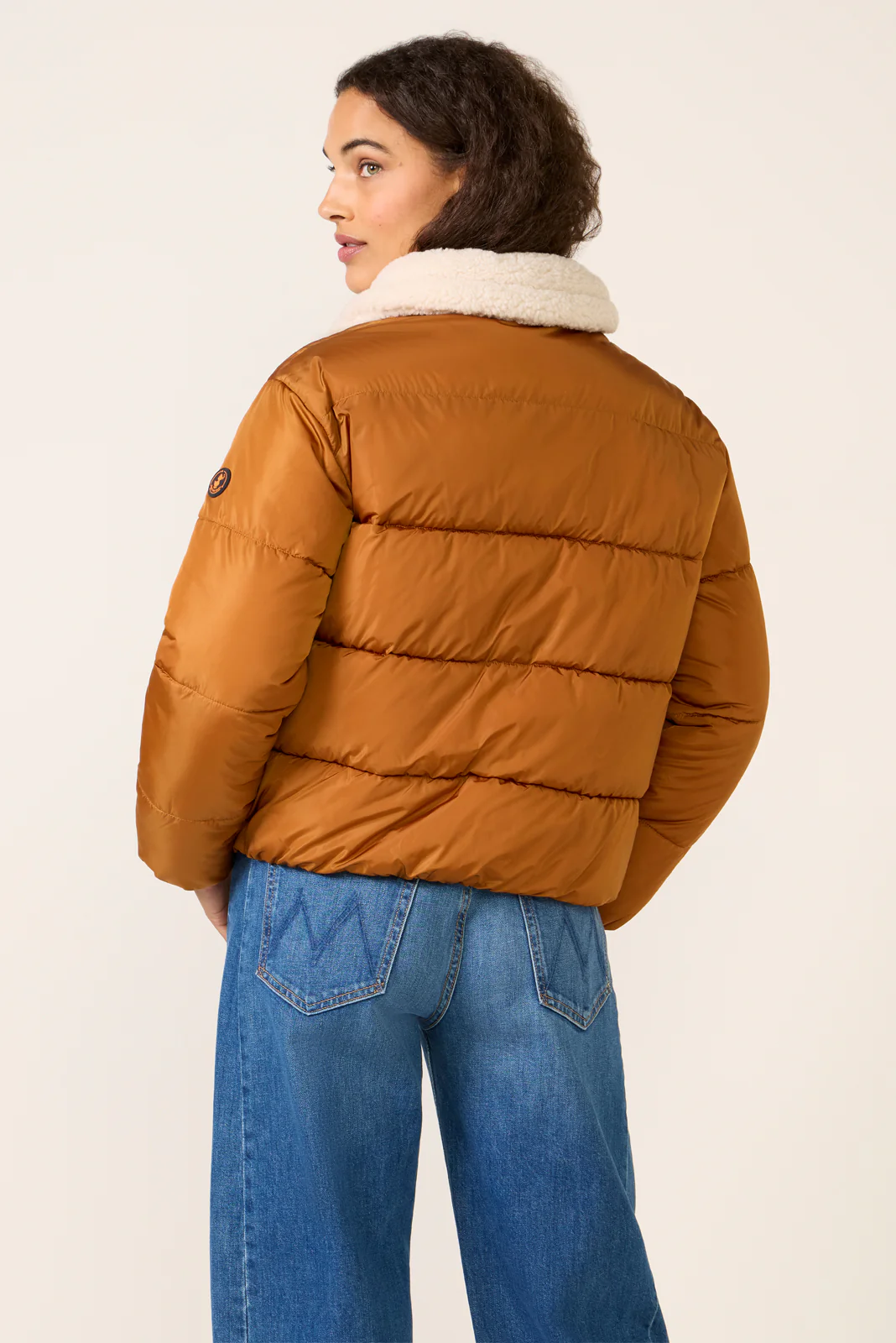 Honey Sherpa Puffer - Image 4