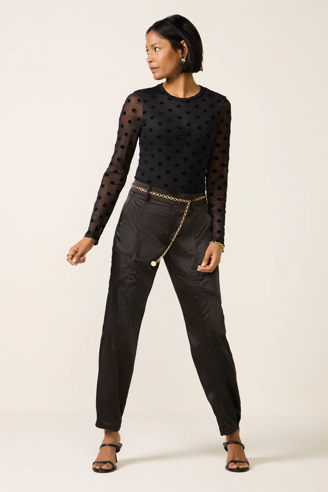 Ines Ruched Tee - Image 2