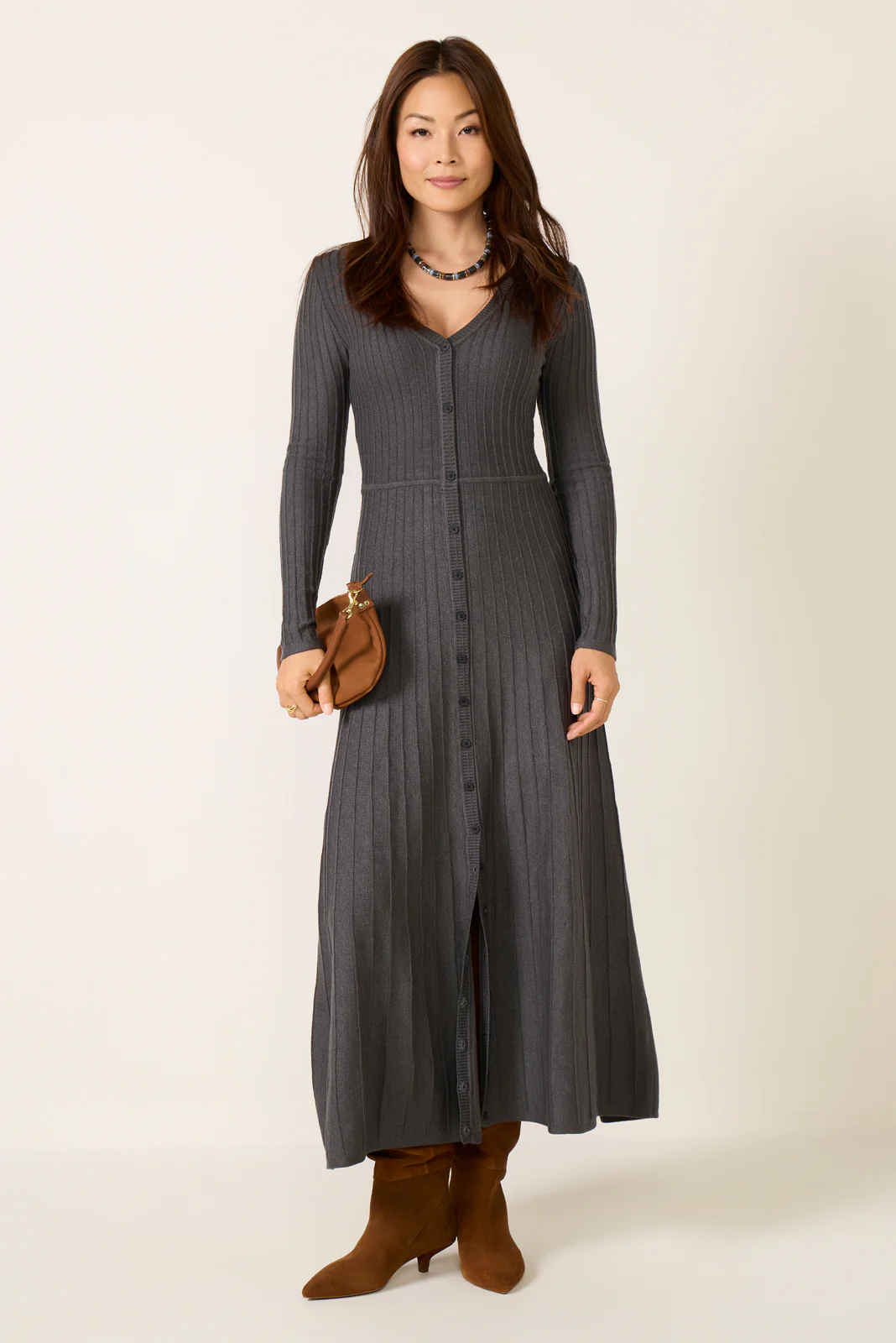 Jasper Midi Sweater Dress - Image 3