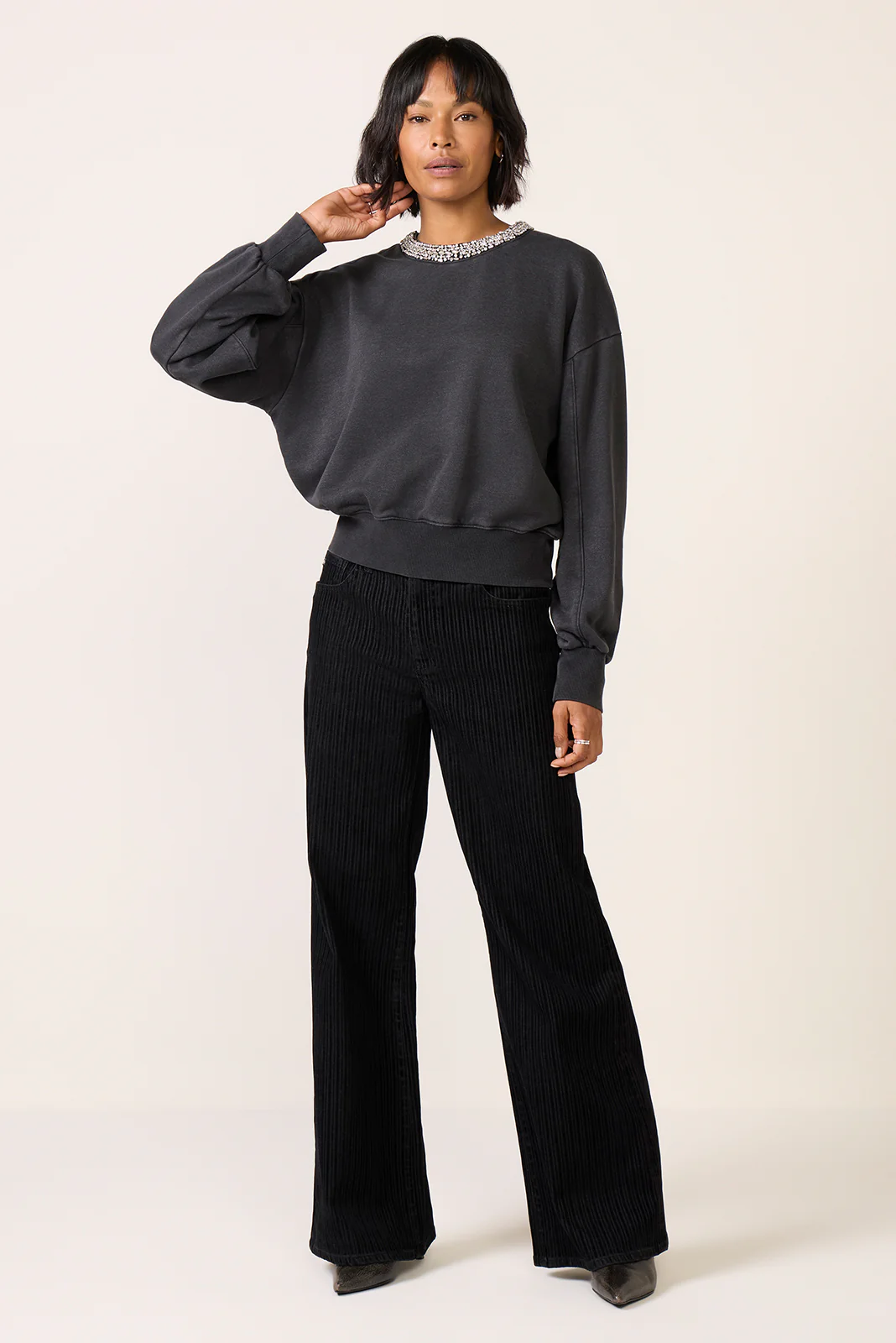 Jazzy Embellished Sweatshirt - Image 2