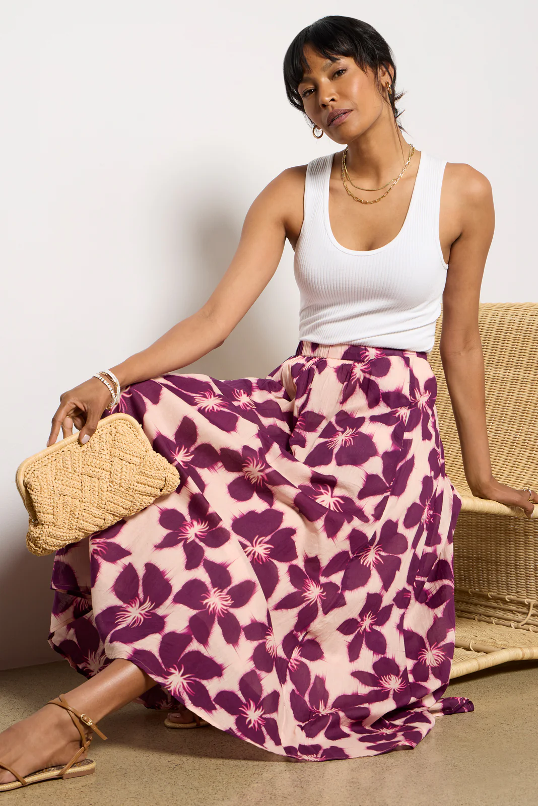 Jess Floral Skirt - Image 6