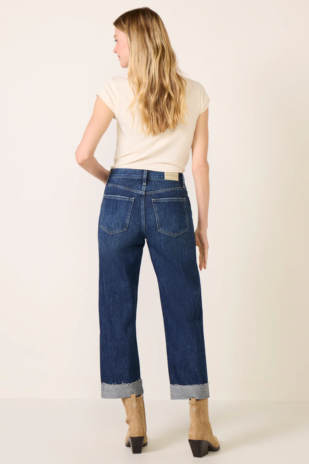 Kacey Cuffed Boyfriend Jean - Image 5