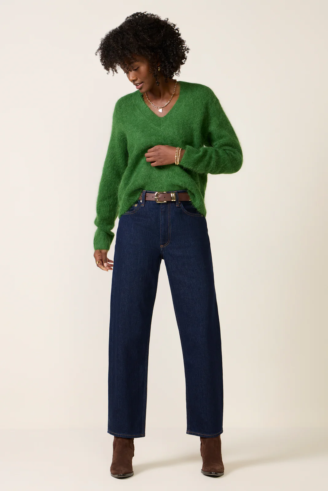 Kit V-Neck Sweater - Image 2