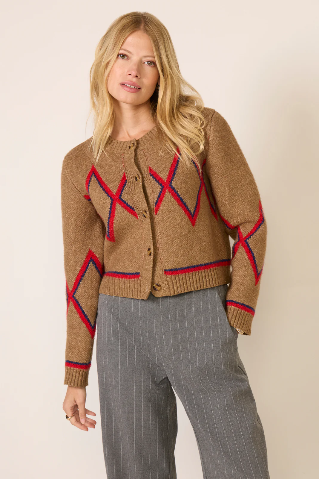 Kylie Diamond Cardigan - Image 2