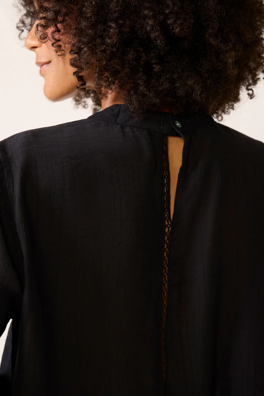 Ladder Lace Trim Blouse - Image 6