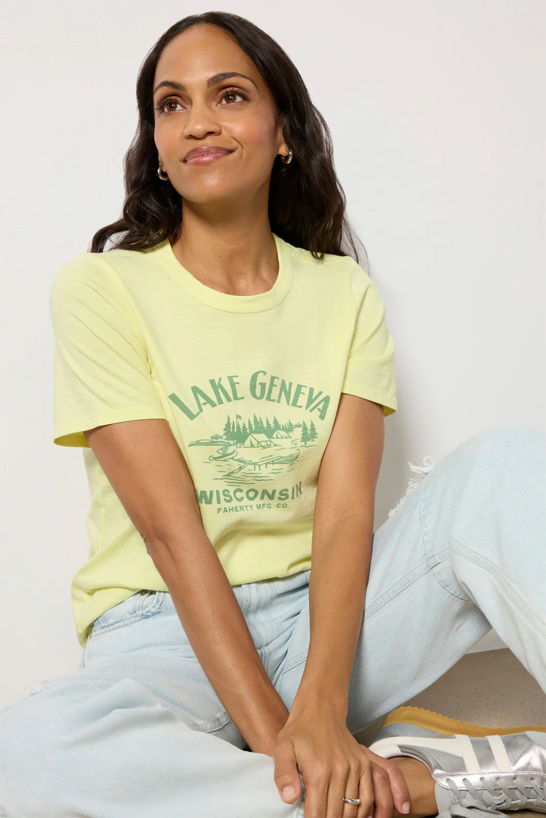 Lake Geneva Sunwashed Crew Tee - Image 5