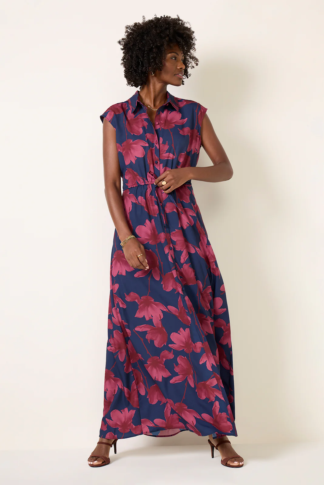 Layton Maxi Shirt Dress