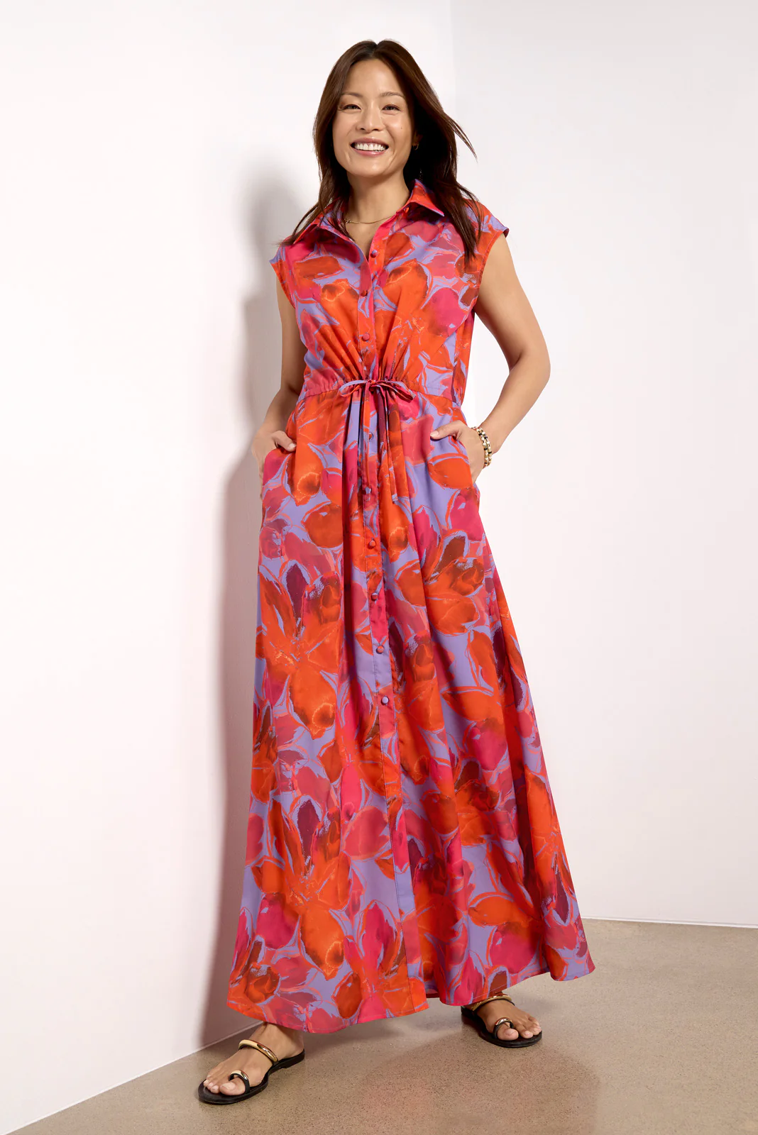 Layton Maxi Shirt Dress - Image 3