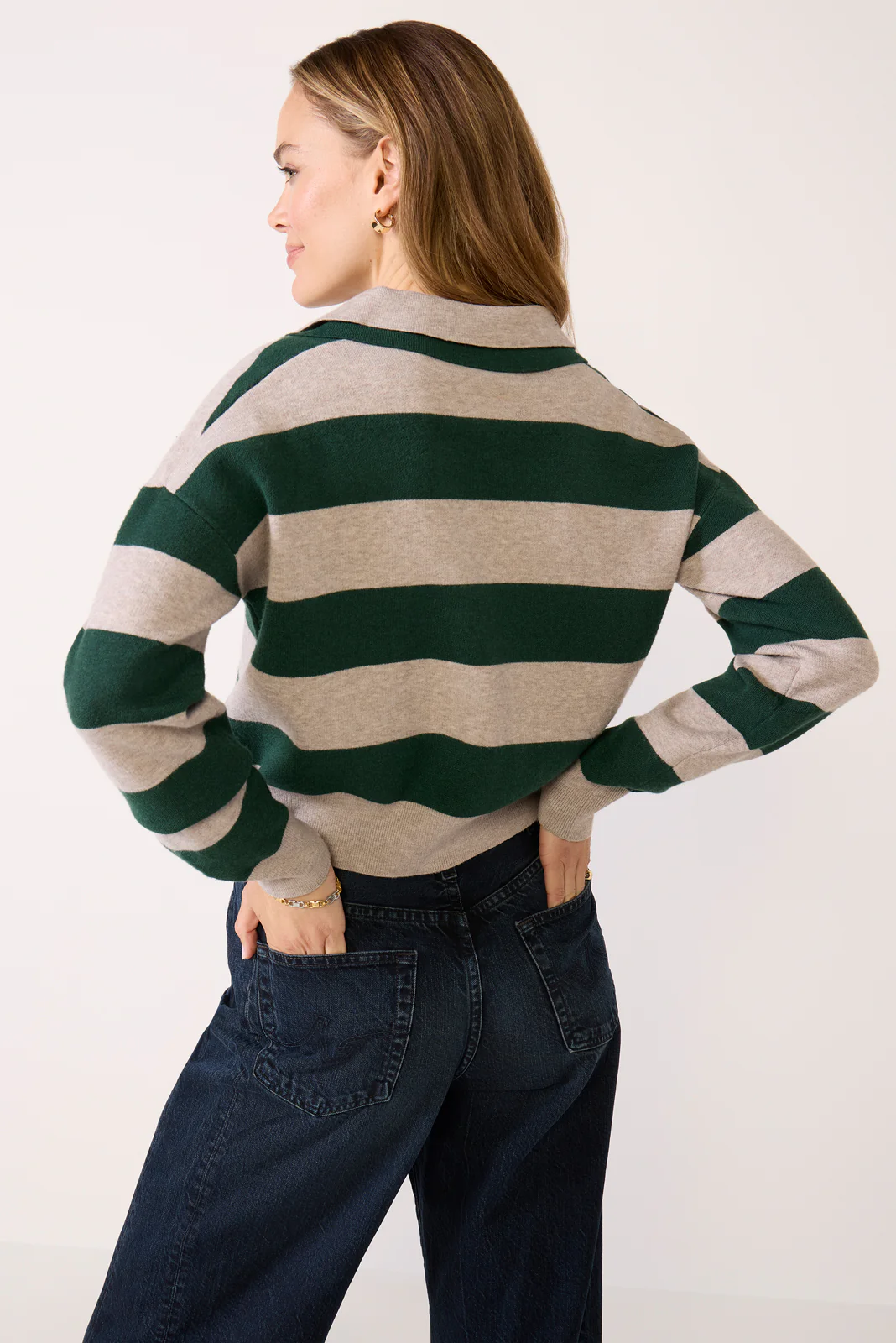 Lennon Rugby Stripe Pullover - Image 4