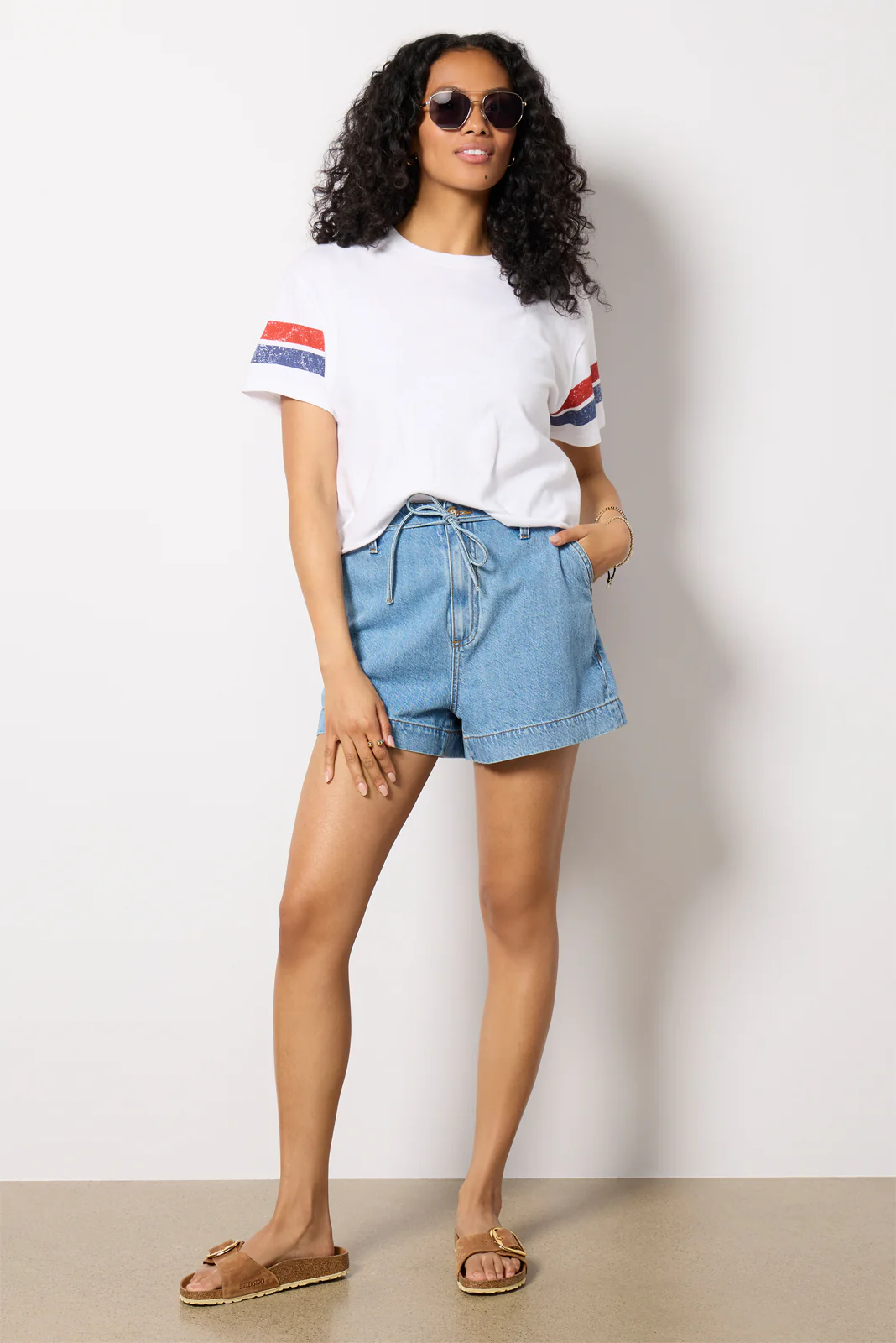 Lexi Varsity Tee - Image 5