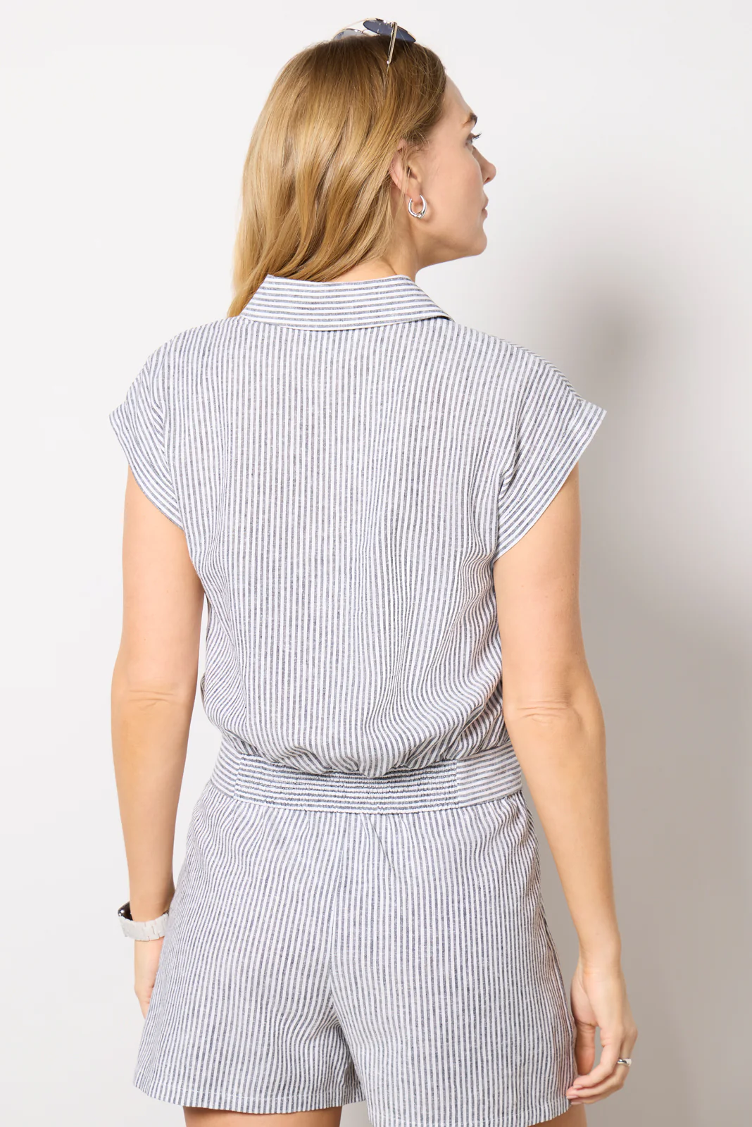 Lilah Stripe Button Down - Image 4