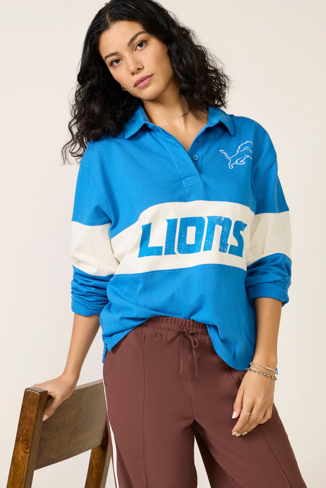 Lions Long Sleeve Rugby - Image 2
