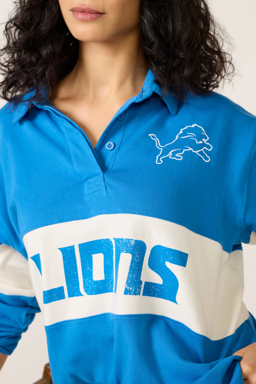 Lions Long Sleeve Rugby - Image 3