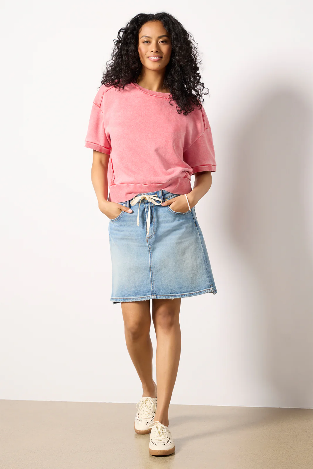 Lizzie Short Sleeve Sweatshirt - Image 2