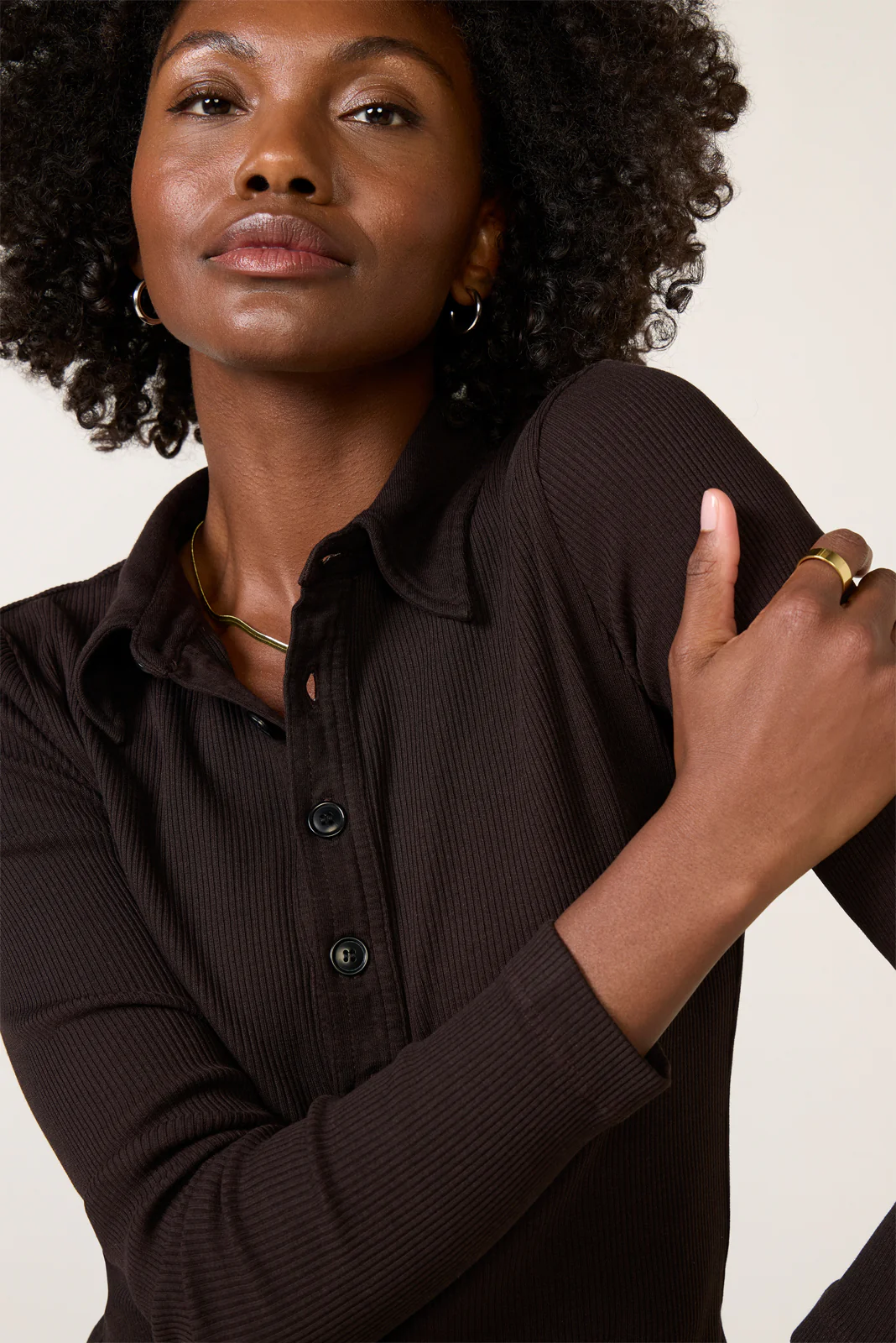 Long Sleeve 60`s Polo - Image 3