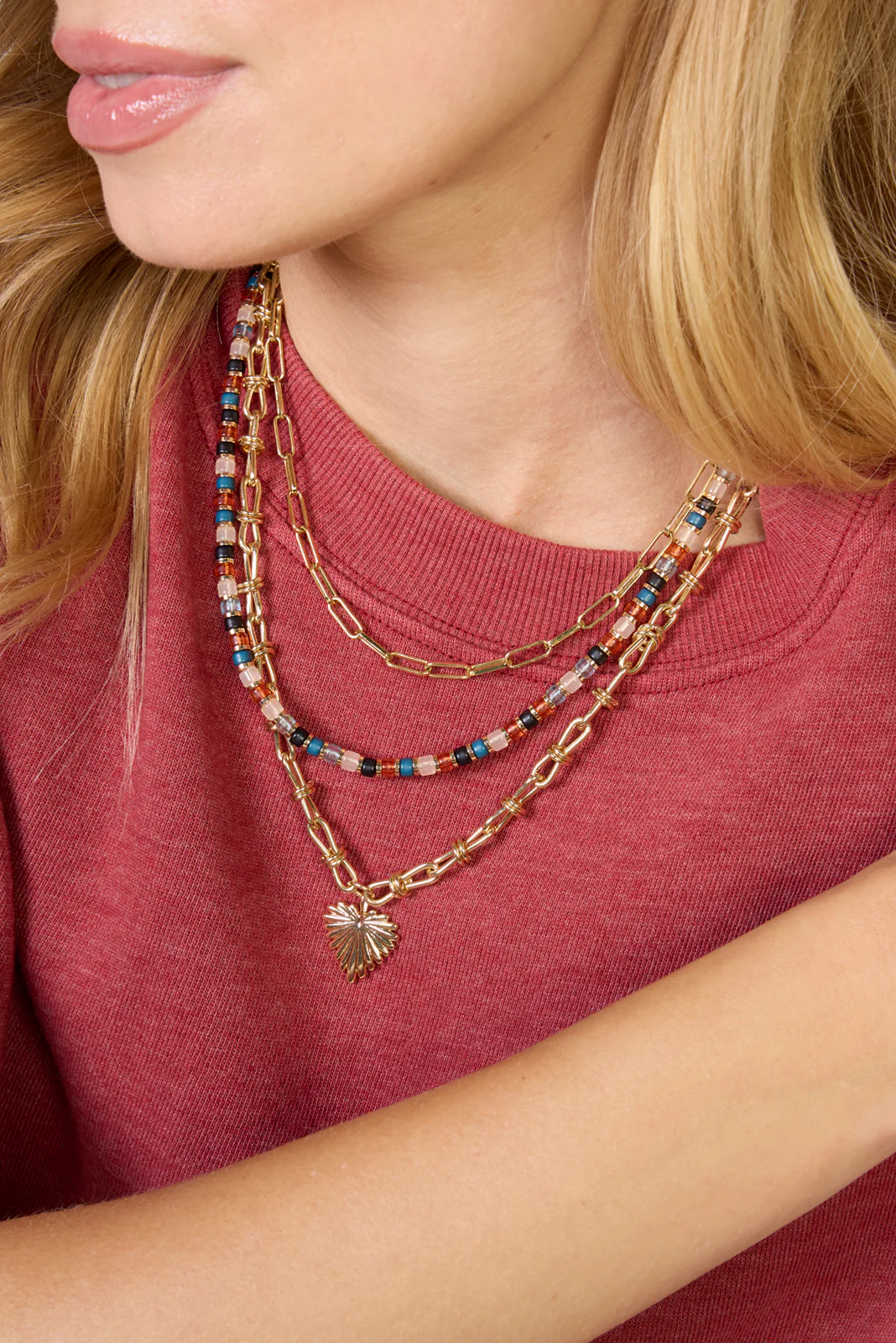 Lorna Beaded Necklace - Image 2