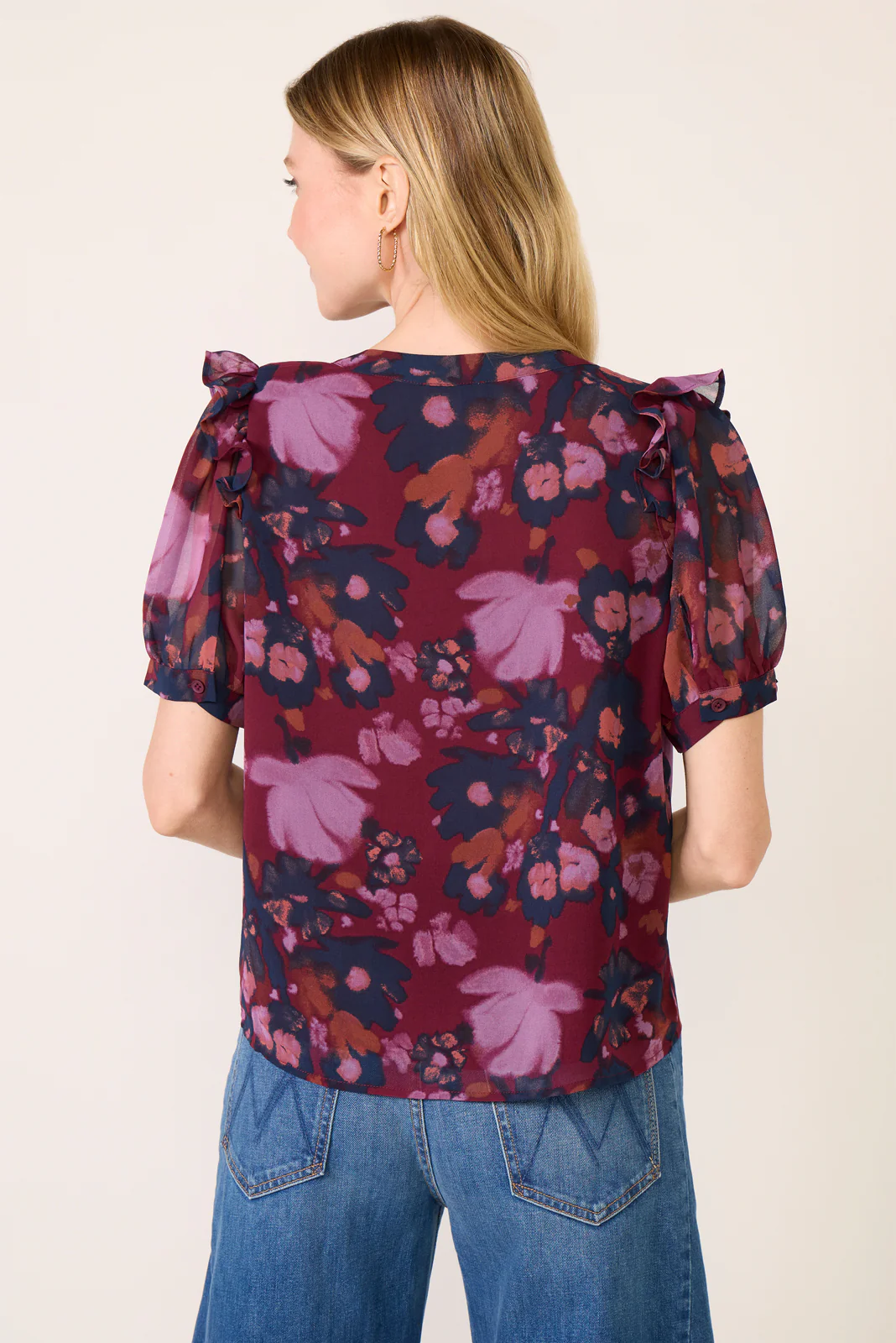 Lyra Flutter Blouse - Image 4