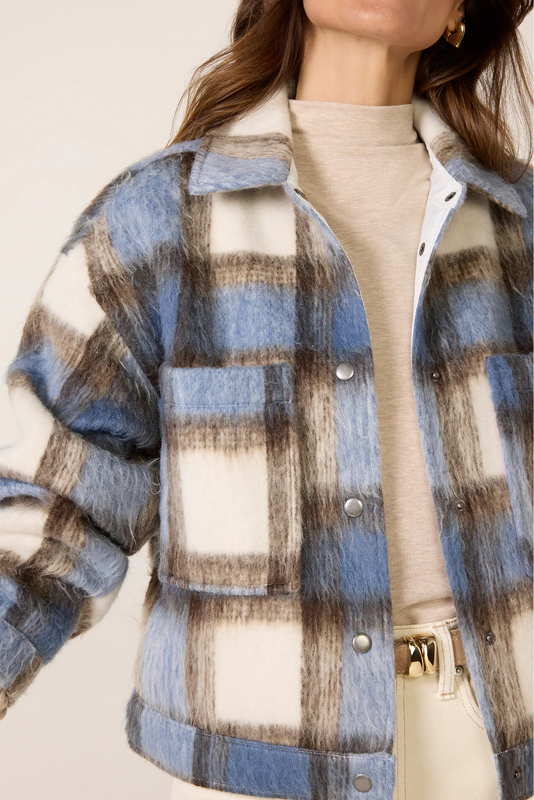 Marguerite Plaid Jacket - Image 3
