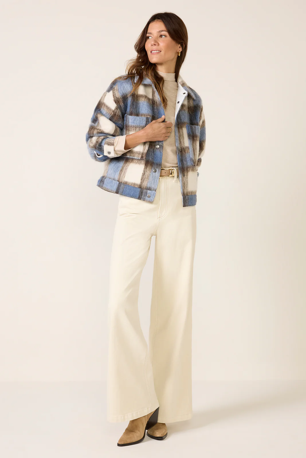 Marguerite Plaid Jacket - Image 5