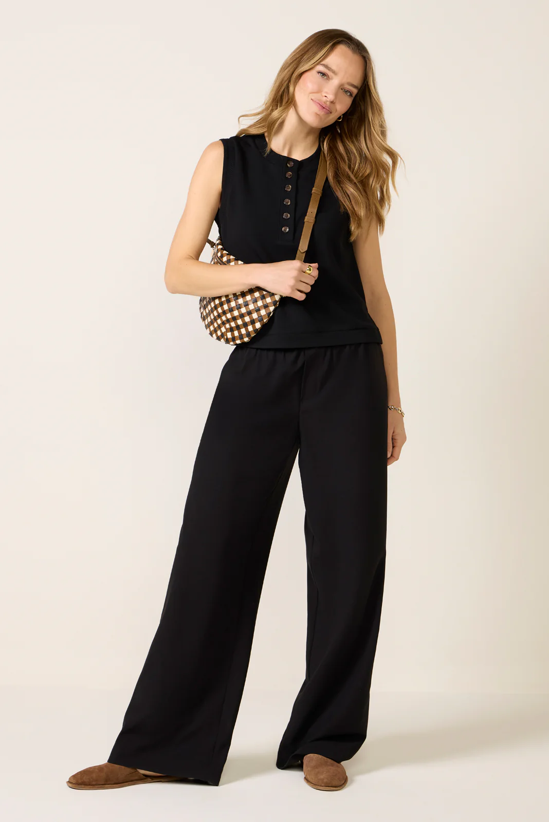 Marla Button Placket Tank - Image 2