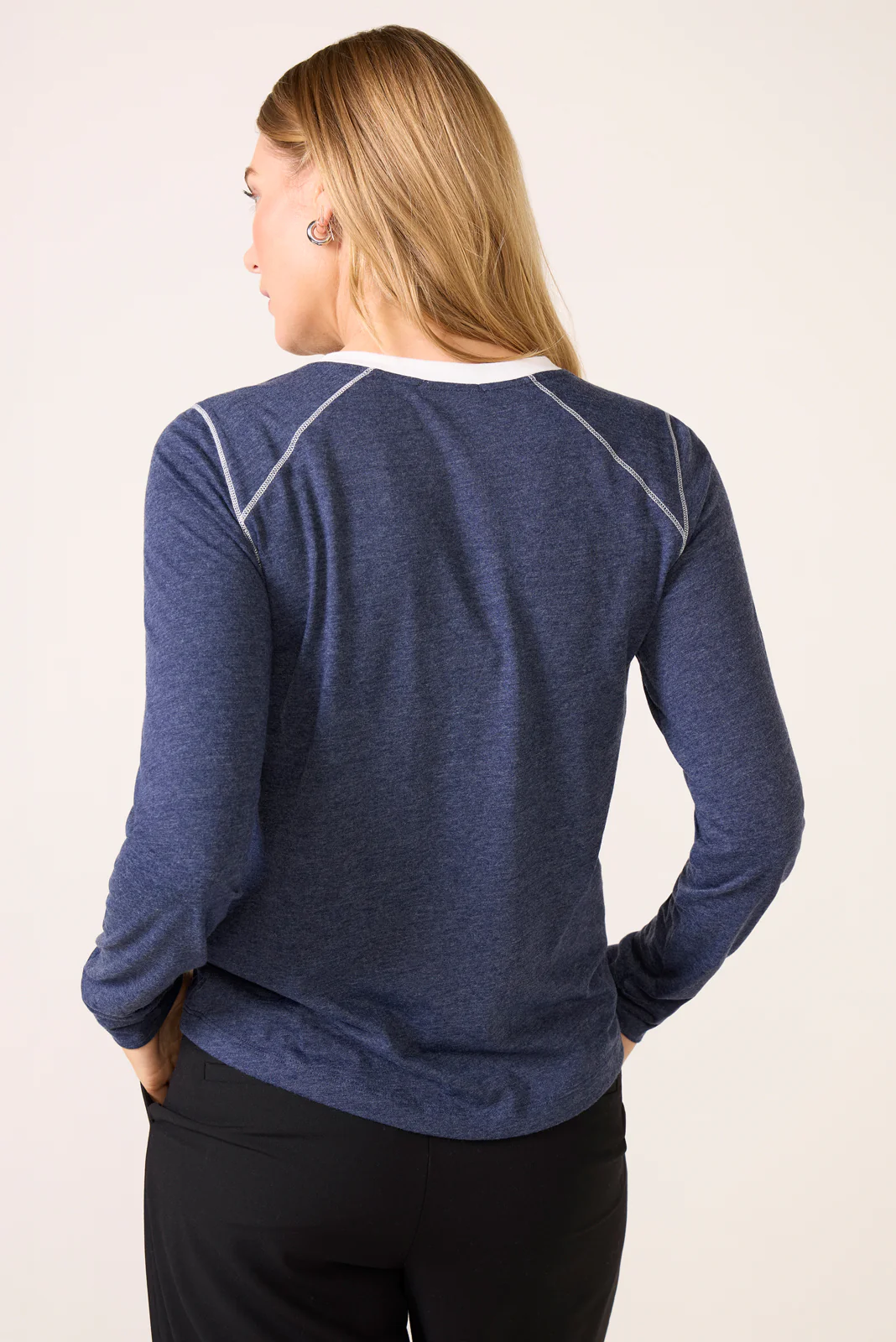 Millie Triblend Varsity Top - Image 4
