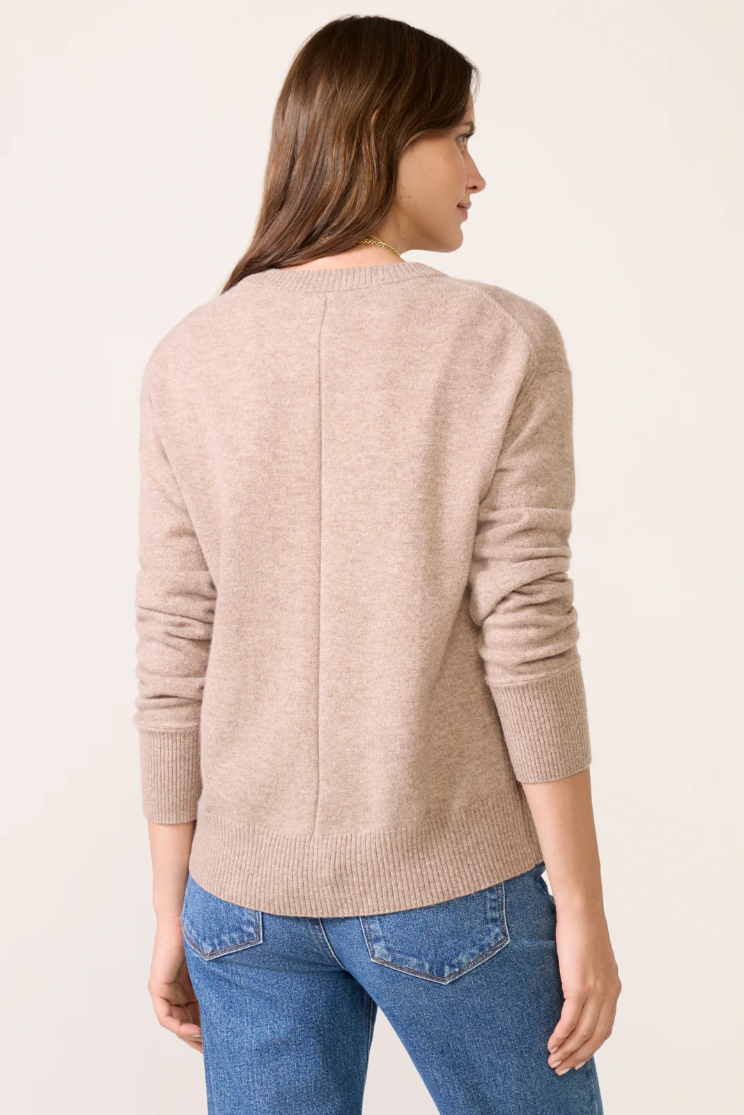 Minka Long Sleeve Cashmere Sweater - Image 4
