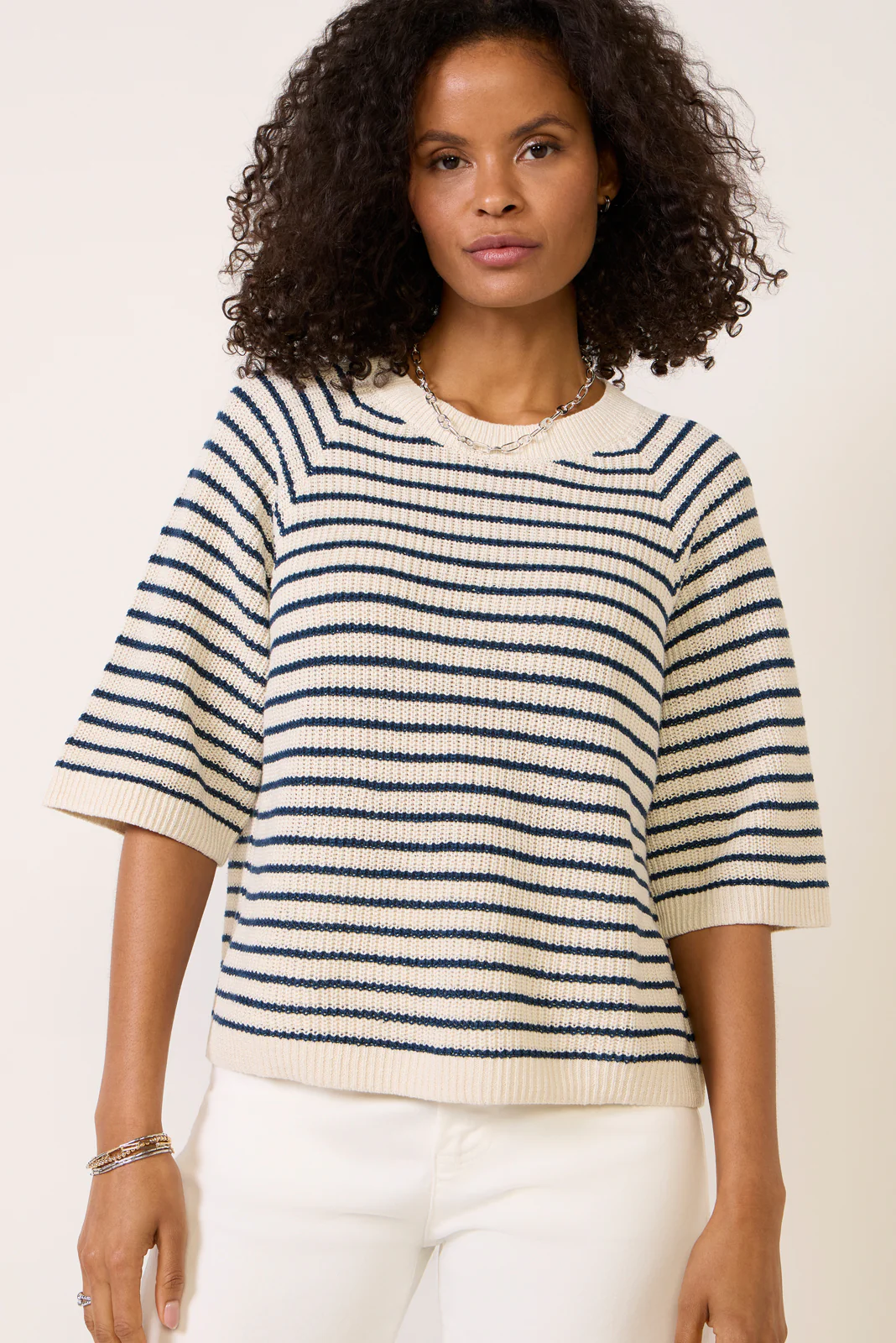 Miramar Linen Sweater Tee - Image 5