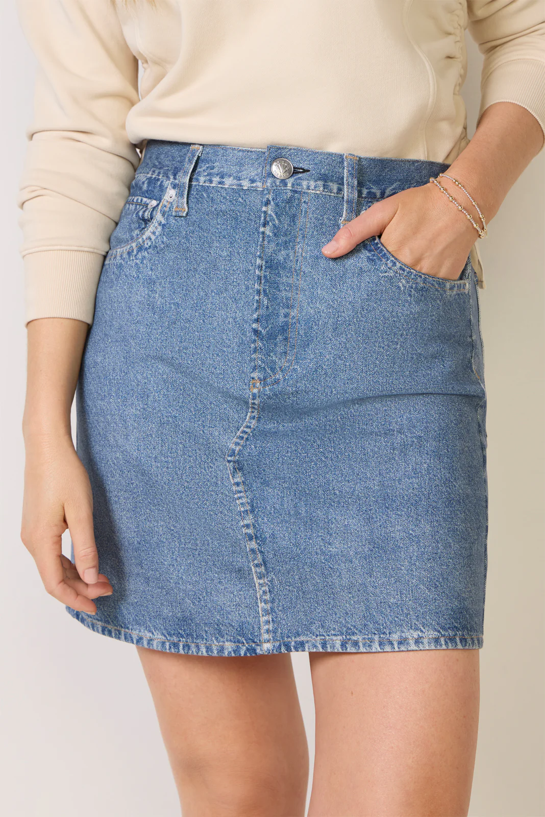Miramar Ponte Mini Skirt - Image 2