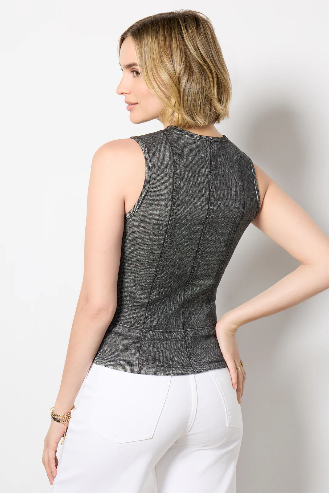 Miramar Rib Knit Tank - Image 4