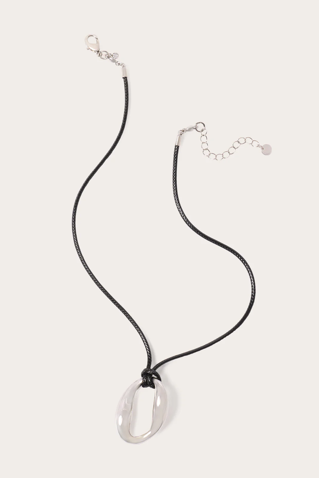 Mona Cord Pendant Necklace
