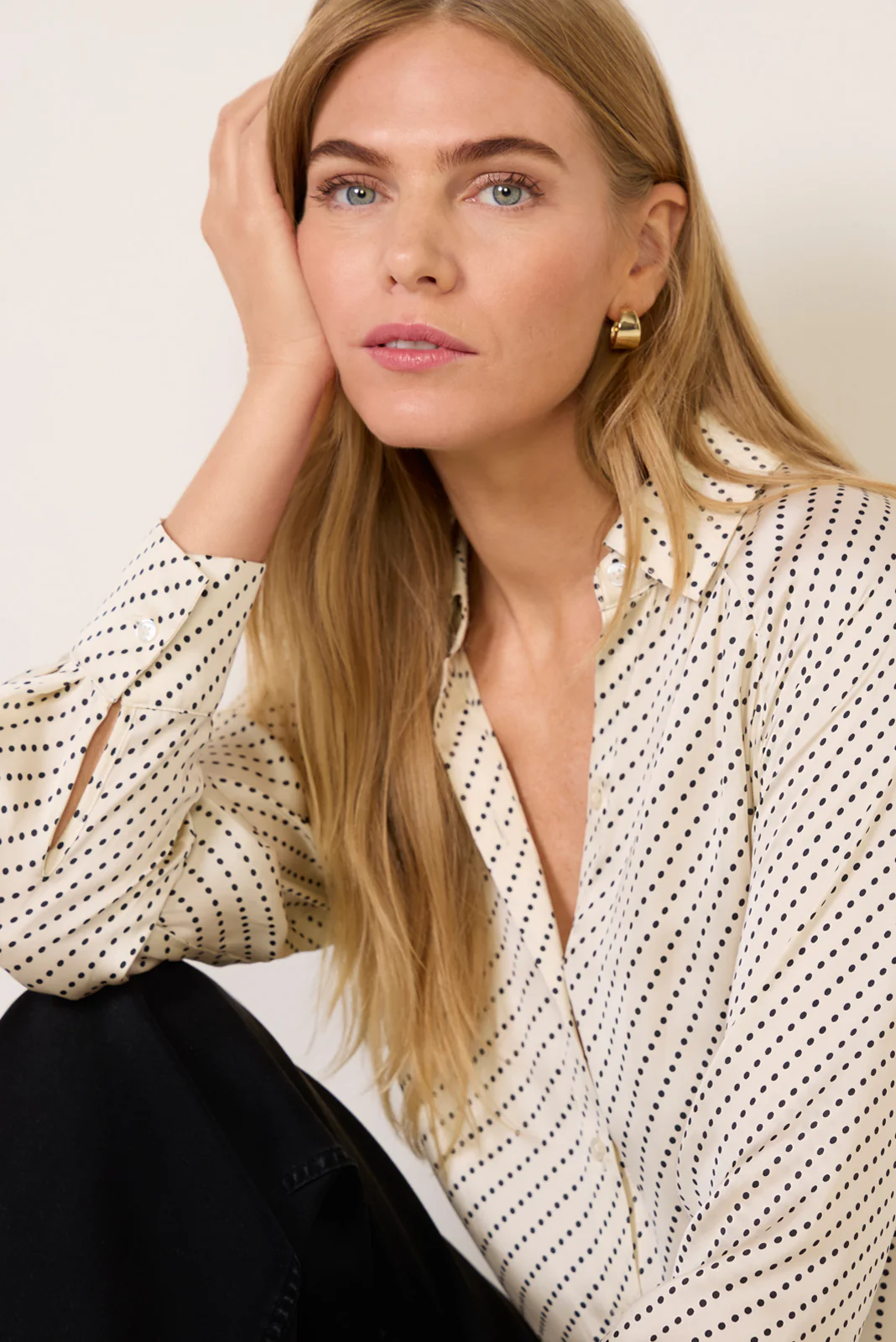Monica Satin Shirt - Image 7