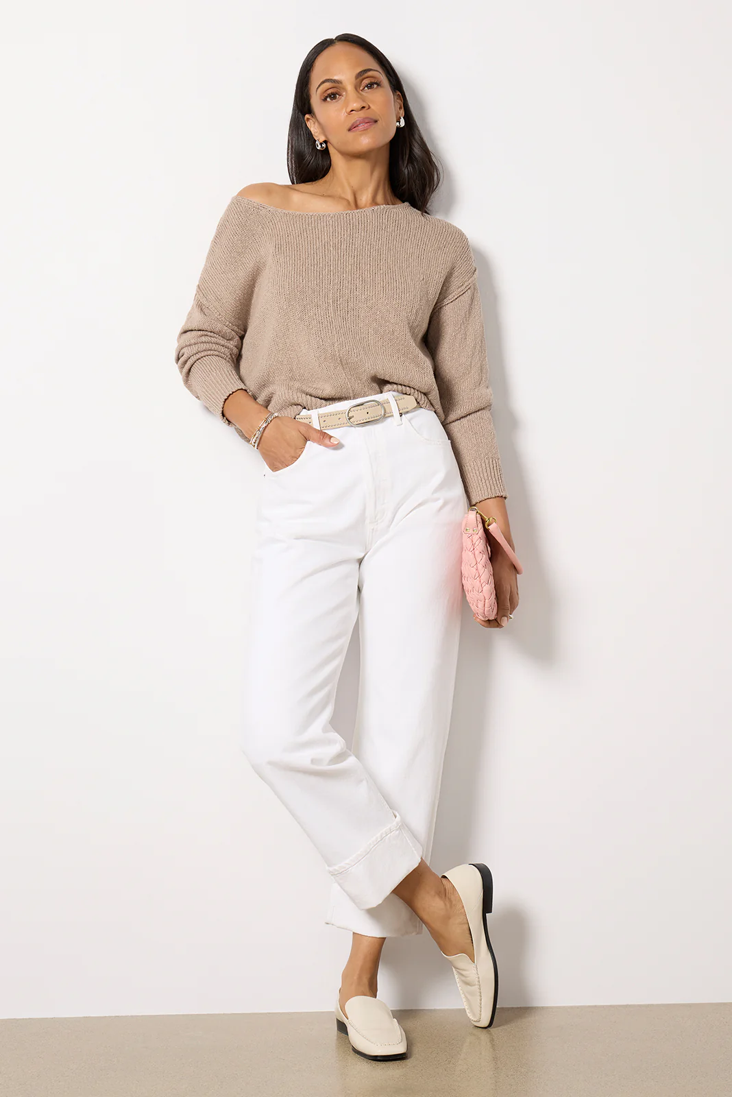 Naia Off Shoulder Pullover - Image 2
