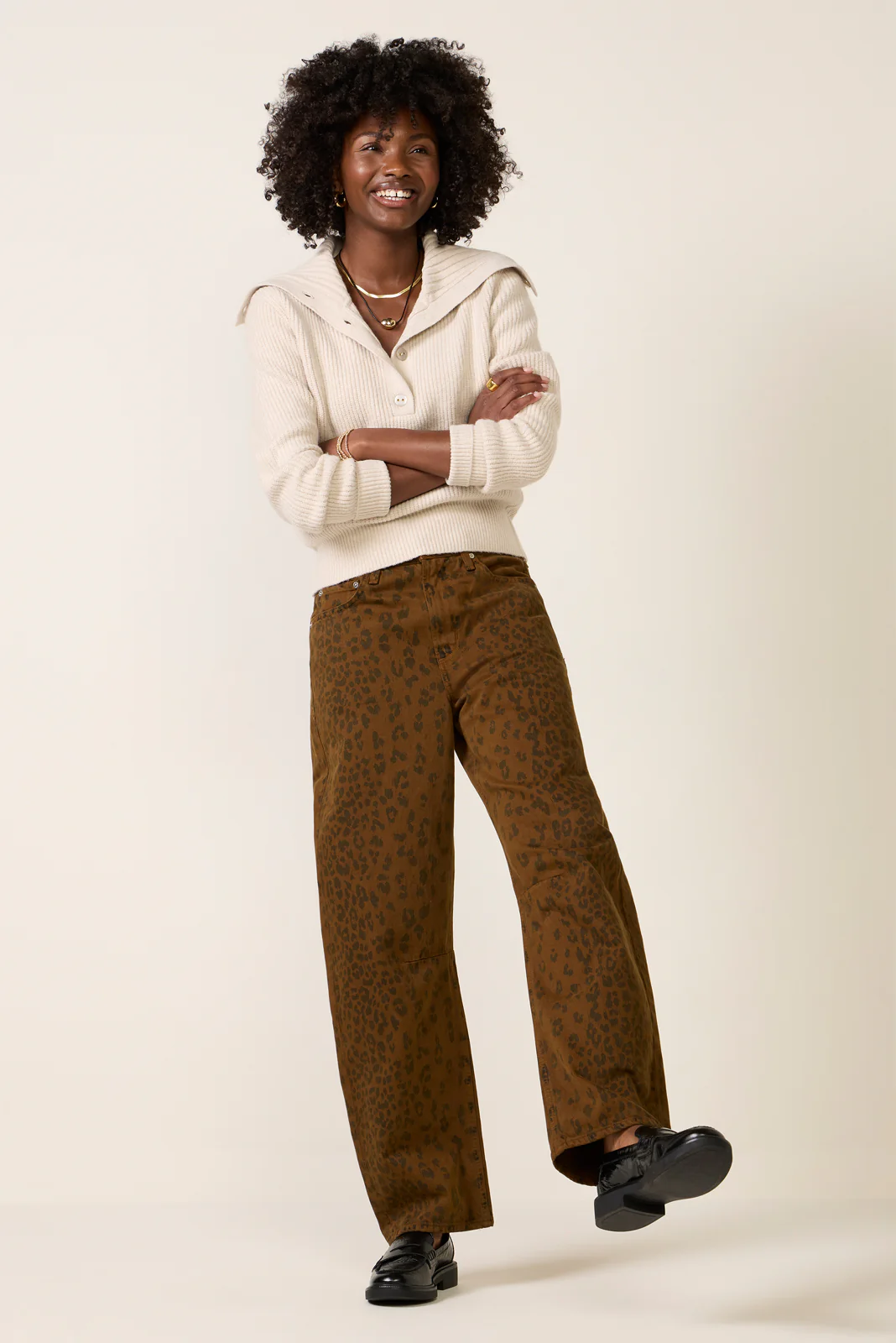 Nash Collared Button Sweater - Image 2