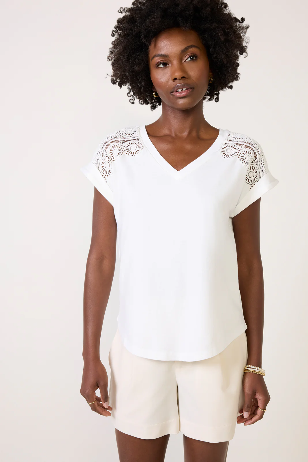 Noah Crochet Tee - Image 5