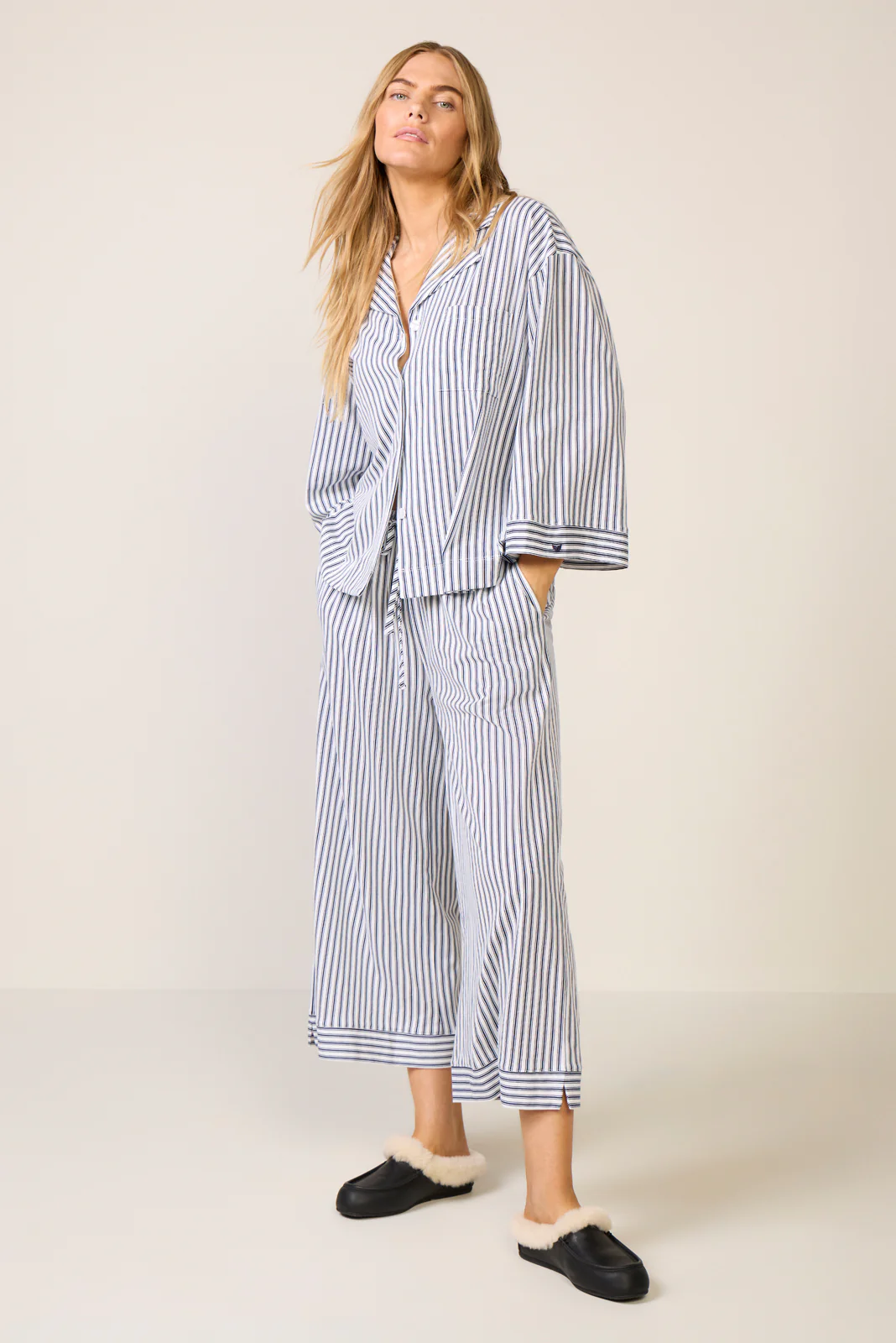 Olivia Wide Leg Pajama Set - Image 6