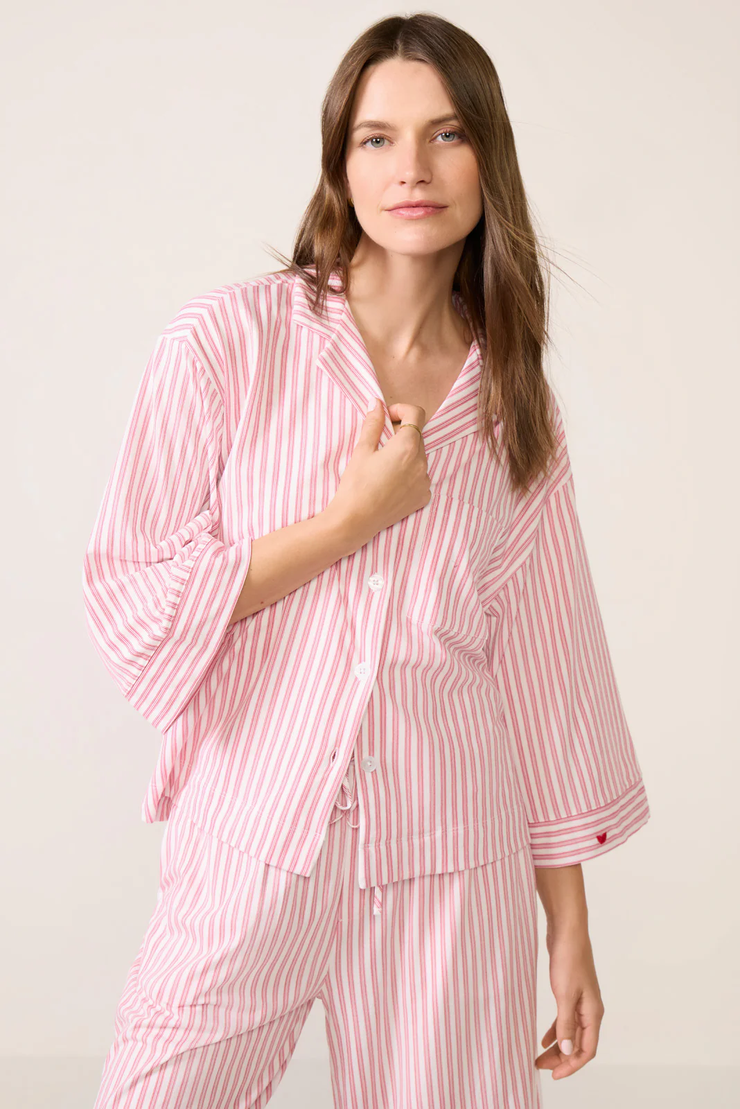 Olivia Wide Leg Pajama Set - Image 3