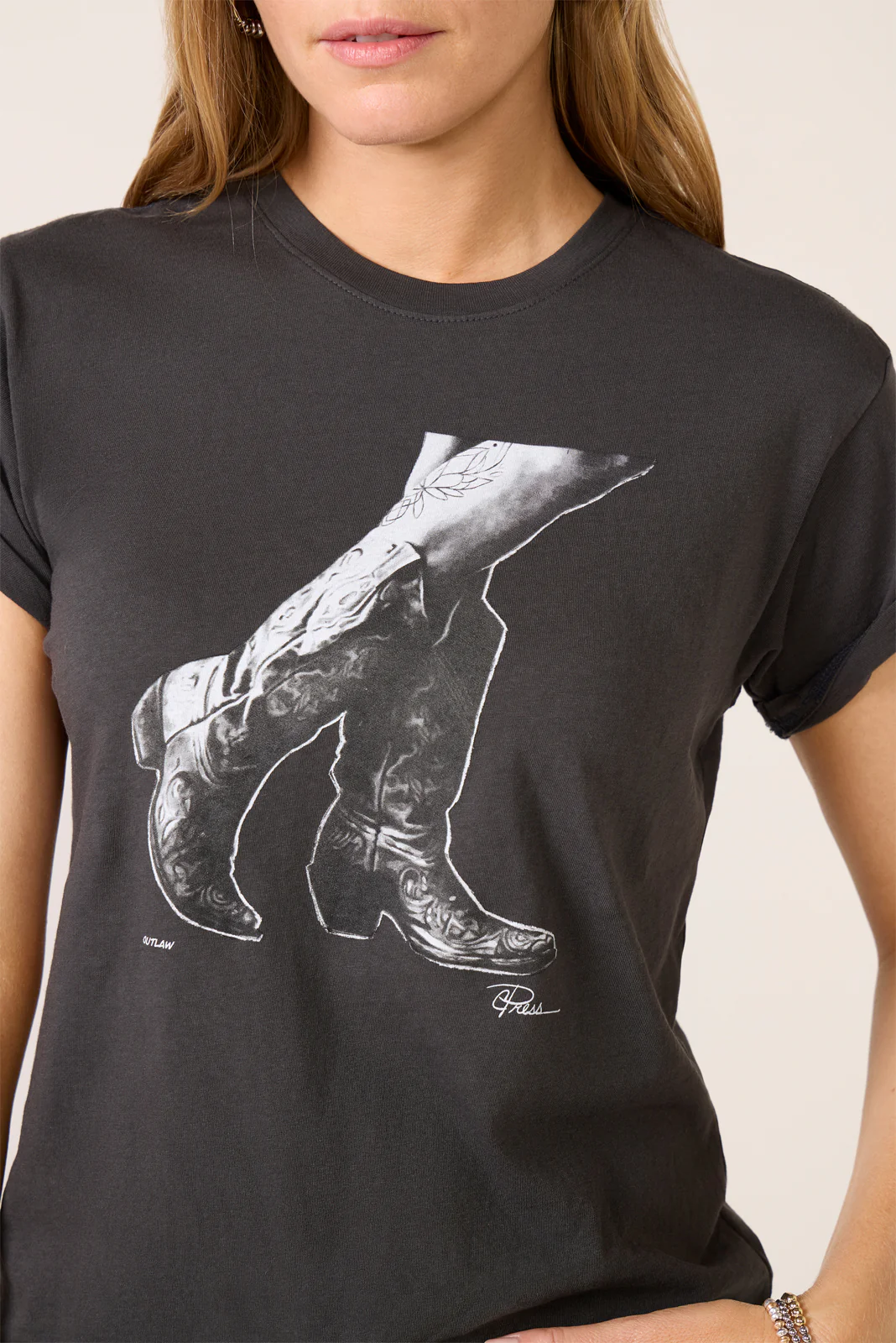 Outlaw Mushie Tee - Image 3