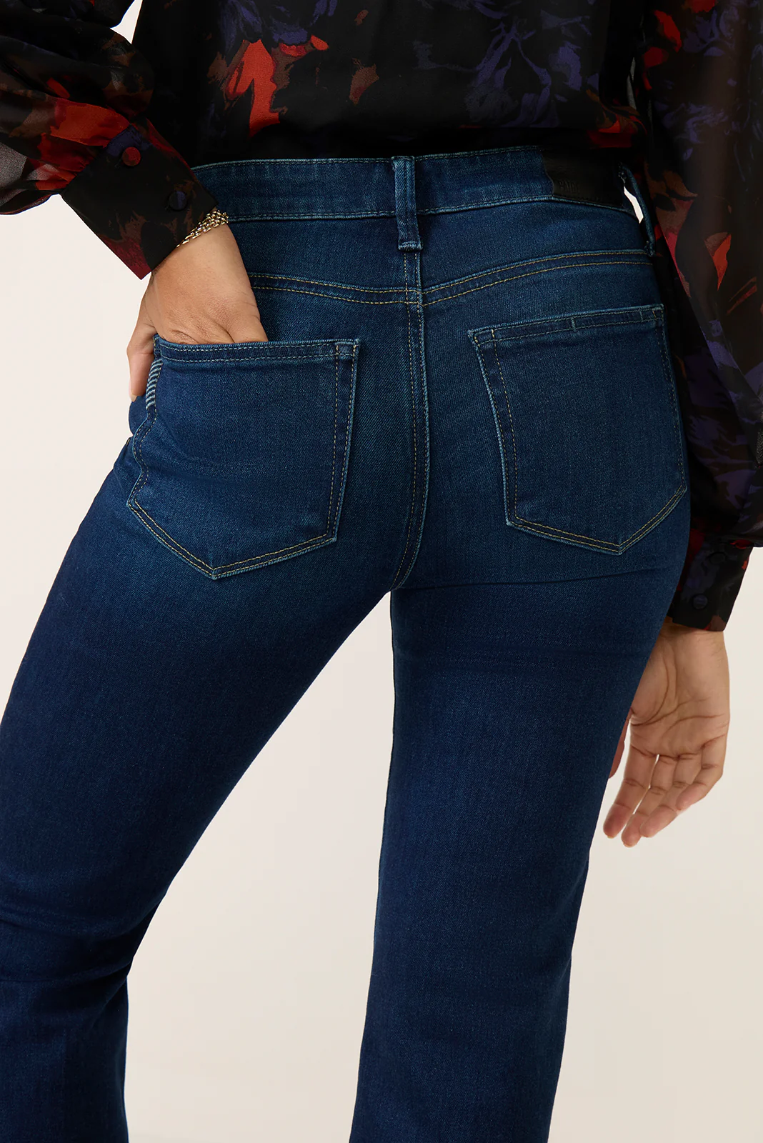 Petite Laurel Canyon Bootcut Jean 30` - Image 3