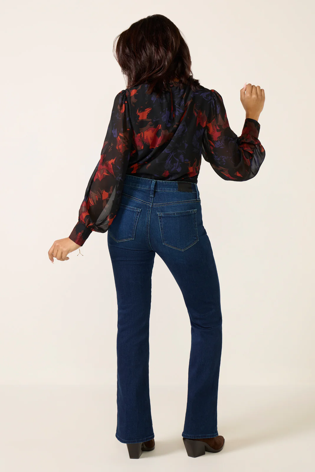 Petite Laurel Canyon Bootcut Jean 30` - Image 4