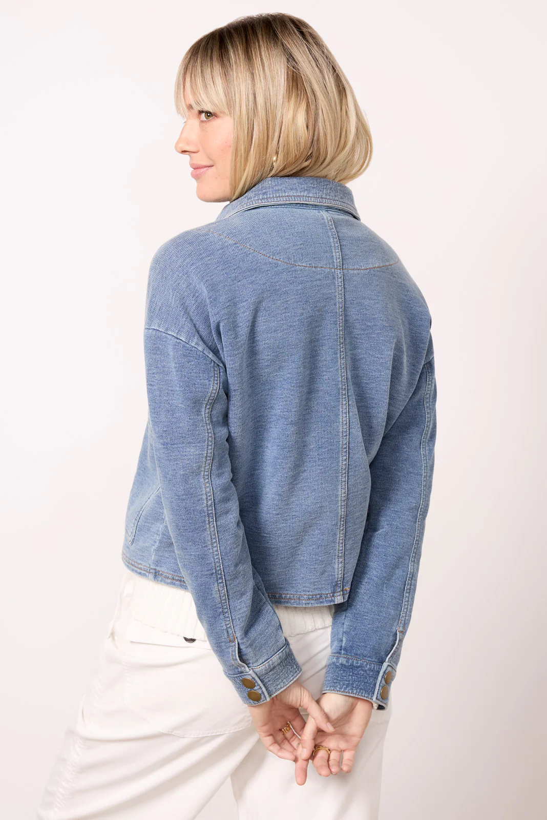 Phoenix Cropped Barn Jacket - Image 4