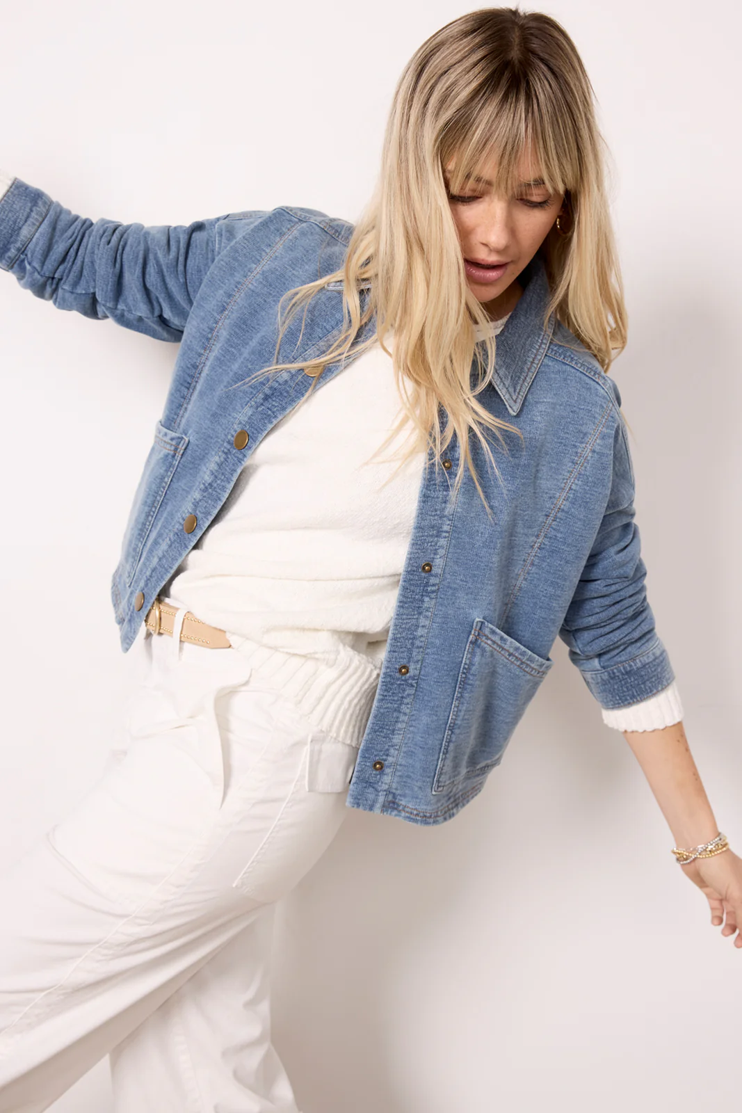 Phoenix Cropped Barn Jacket - Image 6