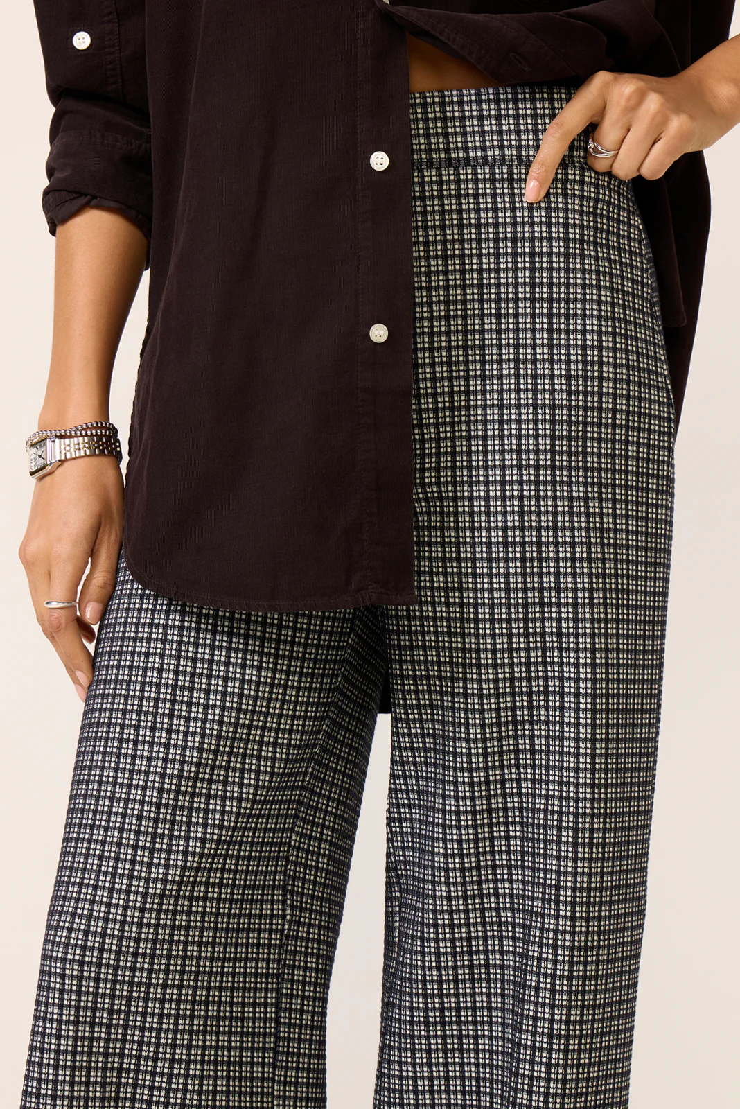 Ponte Wide Leg Pant - Image 2