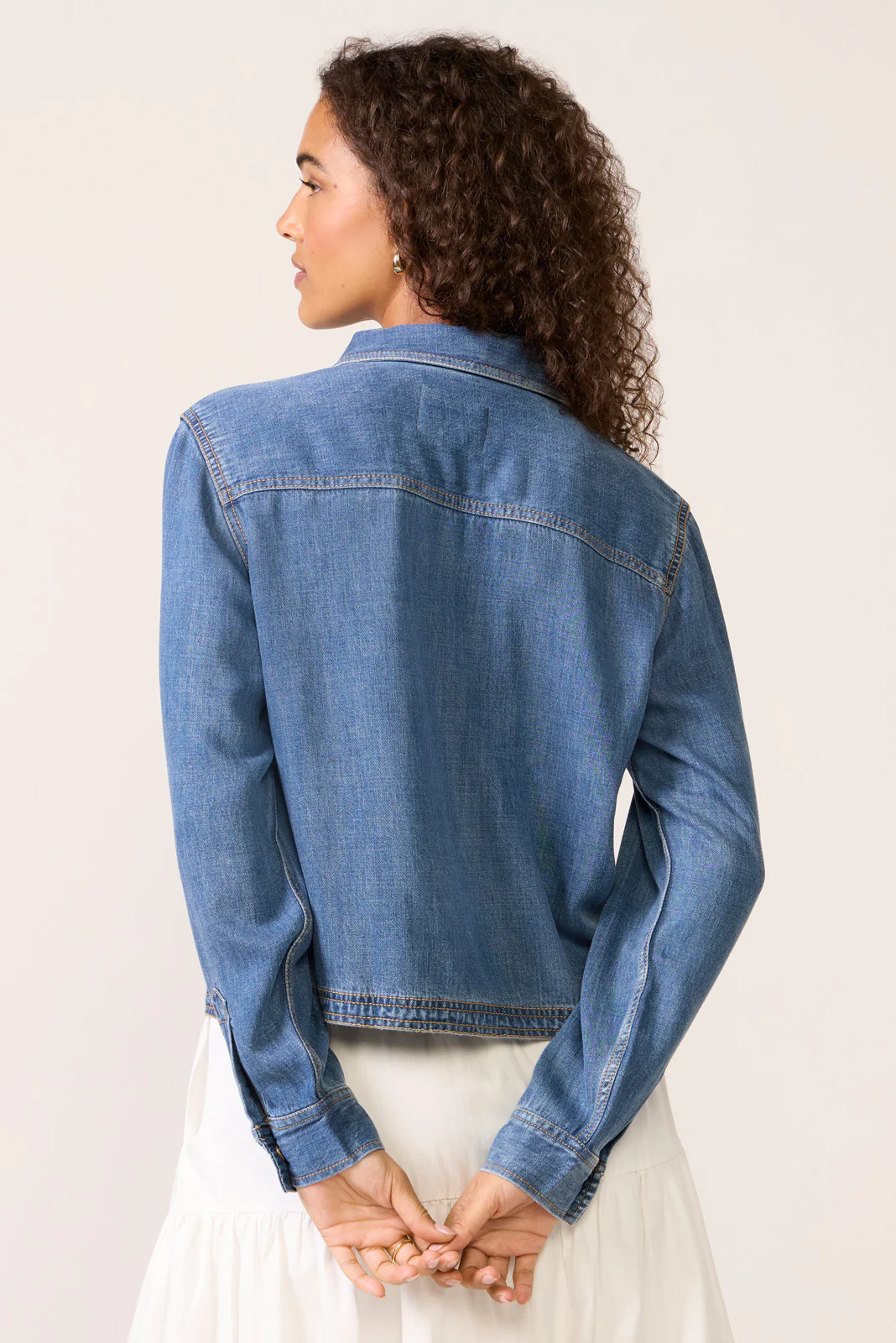 Ports Denim Popover - Image 4