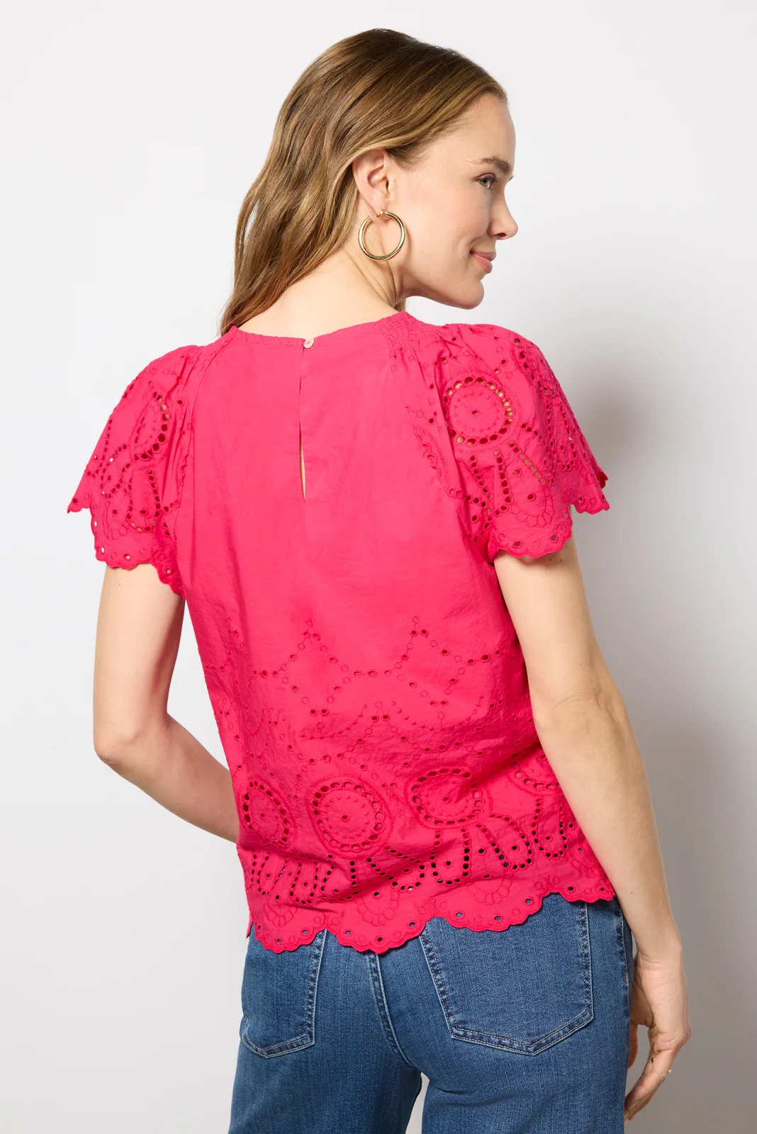 Quincy Eyelet Blouse - Image 4