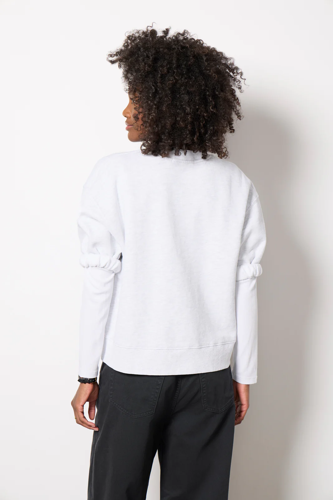 Rebecca Roll Sleeve Sweatshirt - Image 4
