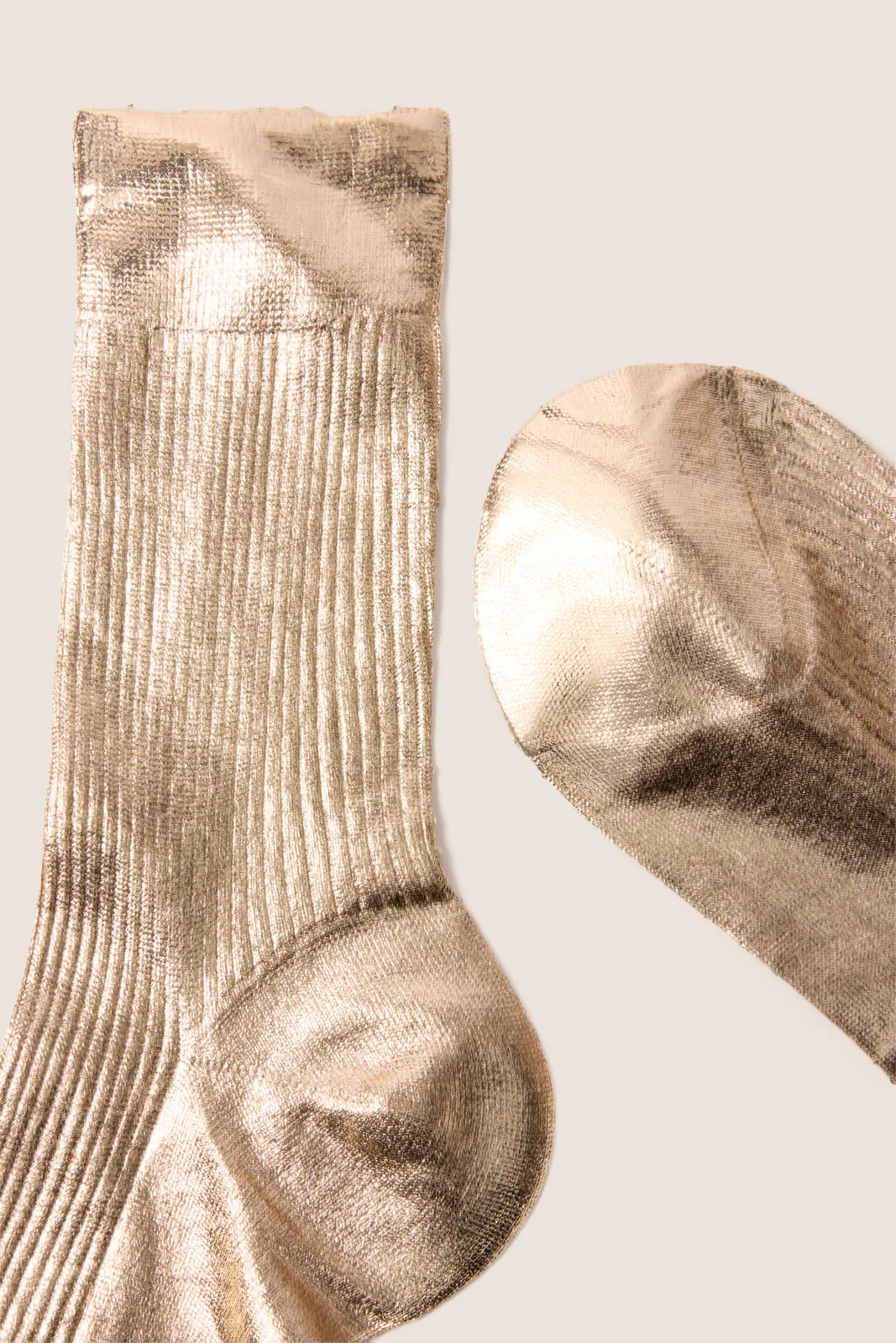 Ribbed Laminated Sock - Image 2