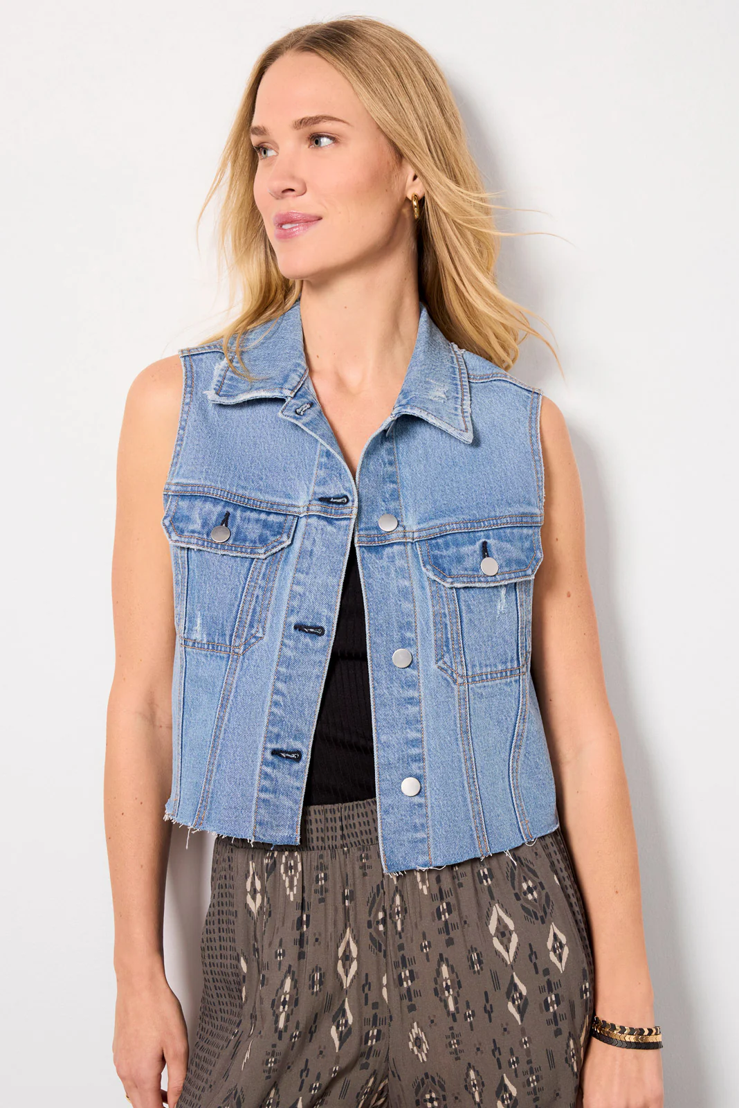Robbie Denim Vest - Image 6
